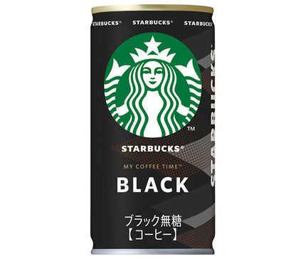 Suntory Starbucks Black 185g can x 30 cans 