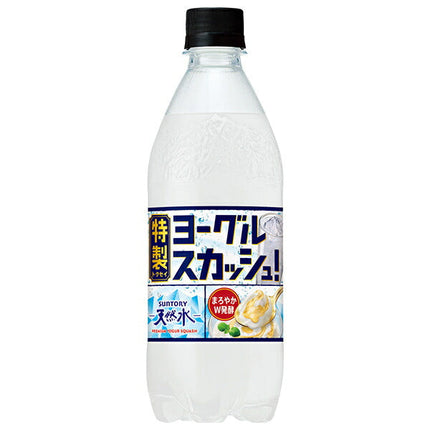 Suntory Natural Mineral Water Special Yogurt Squash 500ml PET Bottle x 24 