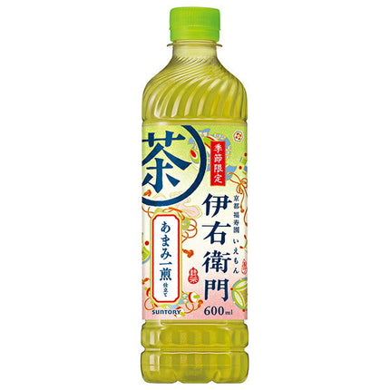 サントリー 伊右衛門(いえもん) あまみ一煎仕立て 600mlペットボトル×24本入