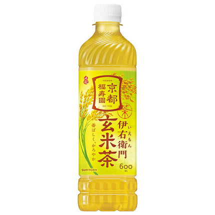 Thé au riz brun Suntory Iemon [Vente en gros] Bouteille PET de 600 ml x 24 bouteilles 