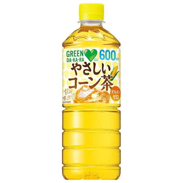 Suntory GREEN DA KA RA Gentle Corn Tea 600ml PET bottle x 24 bottles 