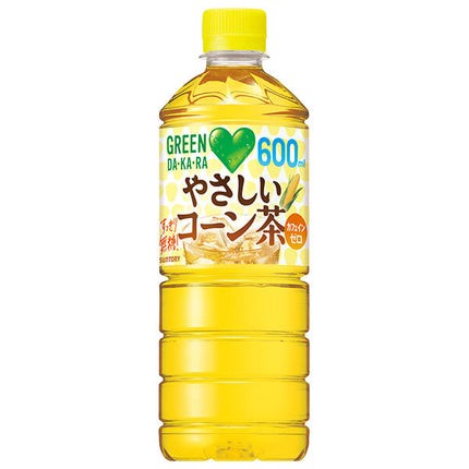 Suntory GREEN DA KA RA (Green Dakara) Easy Corn Tea 600ml PET bottle x 24 pieces [Shipped in Japan]