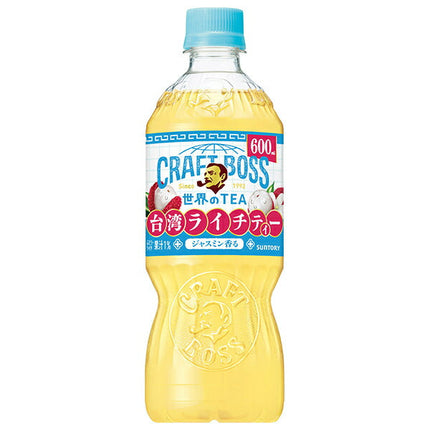 サントリー クラフトボス 台湾ライチティー(手売り用) 600mlペットボトル×24本入