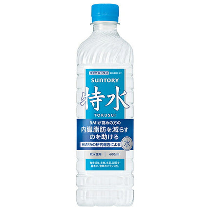 Suntory special water 600ml plastic bottle x 24 pieces [shipped in Japan]