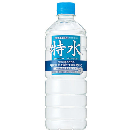 Suntory Tokusui Food with Functional Claims for Vending Machines 600ml PET bottles x 24 bottles [Shipped in Japan]