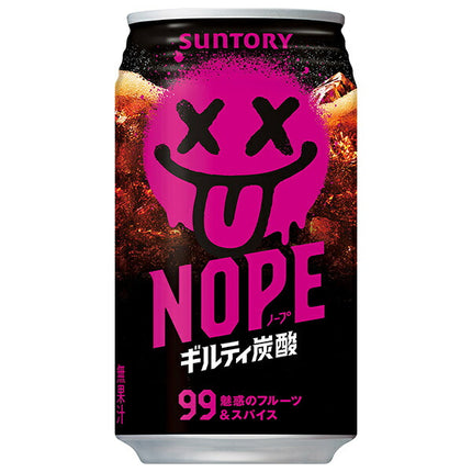 Suntory NOPE Guilty Carbonated 340ml can x 24 pieces [shipped in Japan]