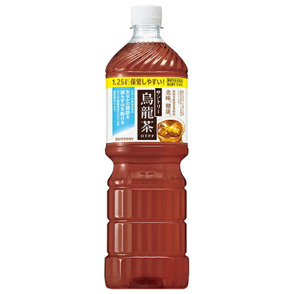 Suntory Oolong Tea Food with Functional Claims 1.25L PET bottles x 8 pieces [Shipped in Japan]