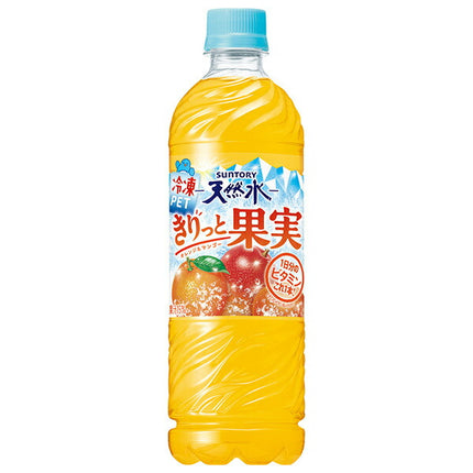 Suntory Suntory Tennensui Kiritto Fruit Orange & Mango Frozen PET 590ml PET bottles x 24 bottles [Shipped in Japan]