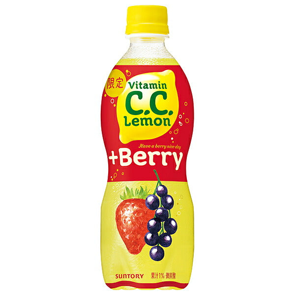サントリー C.C.レモン +Berry 500mlペットボトル×24本入【日本出荷】