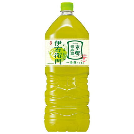Suntory Green Tea Iemon 2L plastic bottles x 6 pieces [shipped in Japan]