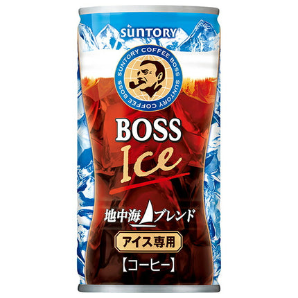 Suntory BOSS Mediterranean Blend 185g can x 30 bottles [shipped in Japan]