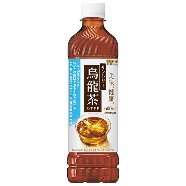 サントリー 烏龍茶 【手売り用】【機能性表示食品】 600mlペットボトル×24本入【日本出荷】