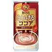 Suntory BOSS [For Hot Serving] Melty Cocoa 185 g Cans x 30 [Ships from Japan]