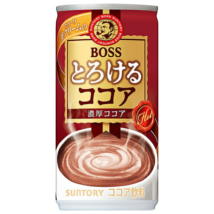 Suntory BOSS [For Hot Serving] Melty Cocoa 185 g Cans x 30 [Ships from Japan]