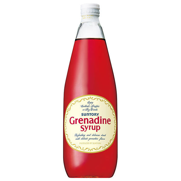 Suntory Grenadine Syrup 780ml bottle x 12 bottles [Shipped in Japan]