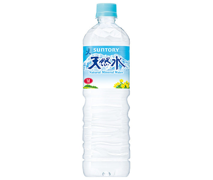 Suntory Natural Mineral Water 1L PET Bottle x 12