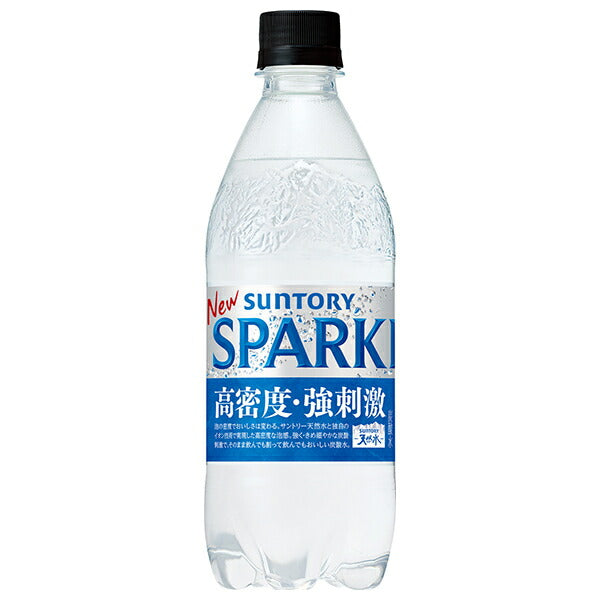 Suntory Natural Water SPARKLING [For hand sale] 500ml plastic bottle x 24 pieces [Shipped in Japan]