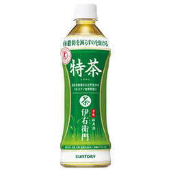 [Expiration date 2026.04 or later] Suntory Green Tea Iemon Special Tea [For hand sale] [Food for Specified Health Use Special Insurance] 500ml plastic bottles x 24 pieces [Shipped in Japan]