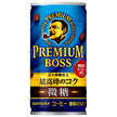 Suntory PREMIUM BOSS Microsucre boîte de 185g x 30 pièces 