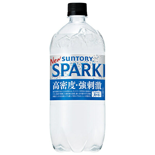 Suntory Natural Water SPARKLING 1050ml plastic bottle x 12 bottles [Shipped in Japan]
