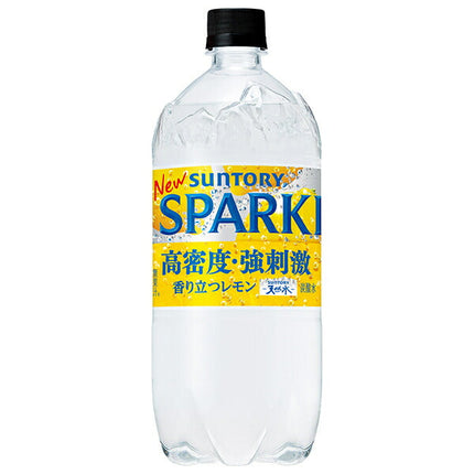 Suntory Natural Water SPARKLING Lemon 1050ml PET bottle x 12 bottles [Shipped in Japan]