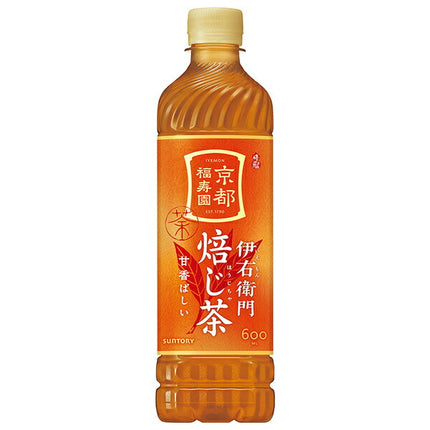 サントリー 伊右衛門(いえもん) 焙じ茶【手売り用】 600mlペットボトル×24本入【日本出荷】