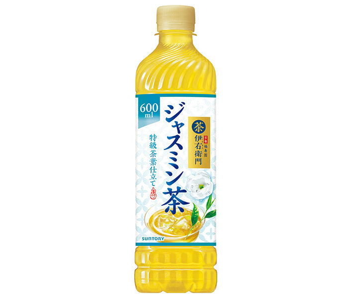 Suntory Iemon Jasmine Tea [For Hand Sale] 600ml PET Bottle x 24 Bottles