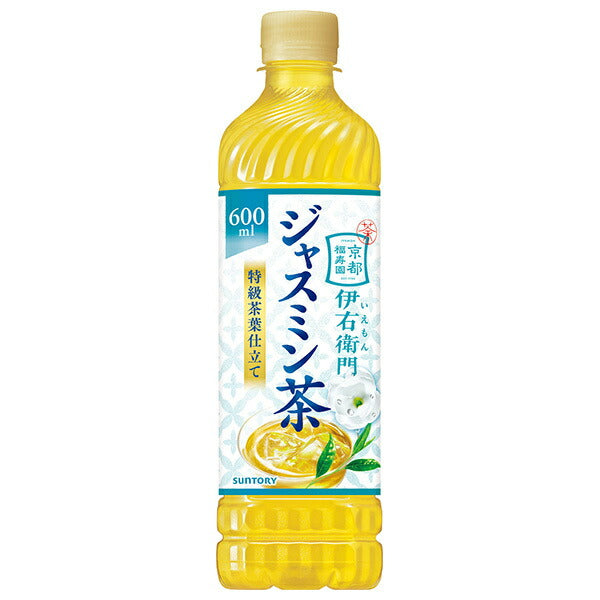 Suntory Iemon Jasmine Tea [For hand sale] 600ml plastic bottle x 24 pieces [Shipped in Japan]