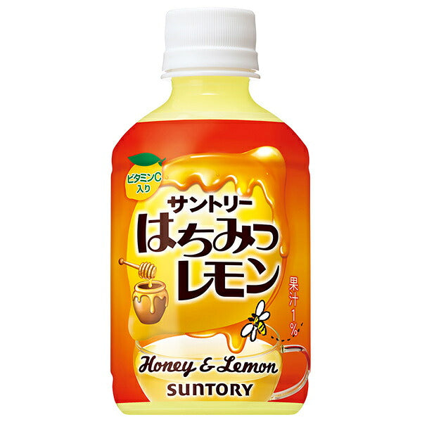 Suntory Honey Lemon 280 ml PET Bottles x 24 [Ships from Japan]