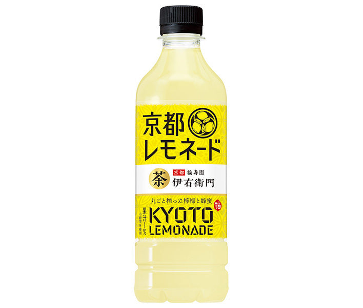 [11/25~ 10% off all products!!] Suntory Iyemon Kyoto Lemonade [For hand sale] 525ml PET bottles x 24 bottles