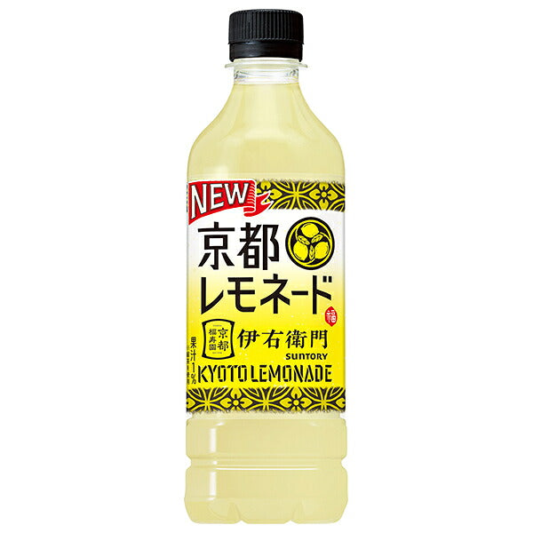サントリー 伊右衛門 京都レモネード 手売り用 525mlペットボトル×24本入【日本出荷】