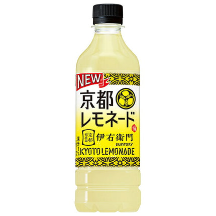 Suntory Iyemon Kyoto Lemonade for Retail Sale, 525ml PET Bottles x 24 [Ships from Japan]