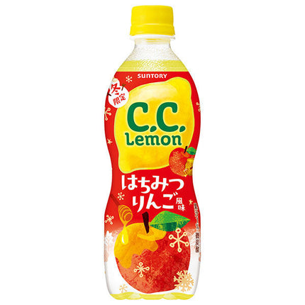 Suntory C.C. Lemon Honey Apple Flavor 500ml PET bottle x 24 pieces [Shipped in Japan]