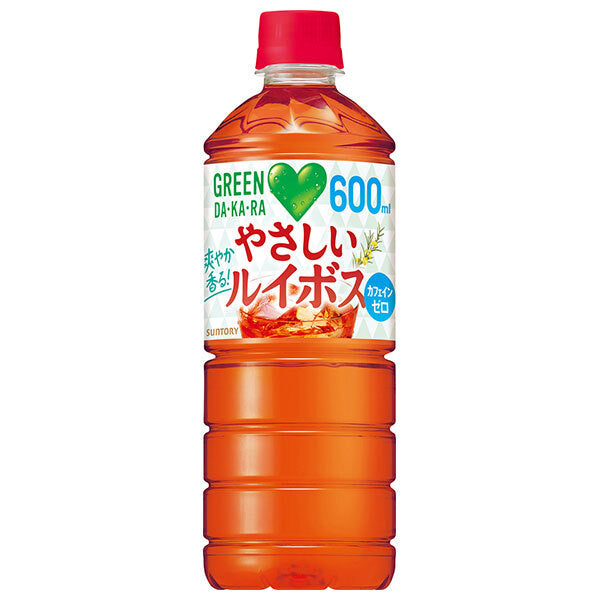 サントリー GREEN DA KA RA(グリーン ダカラ) やさしいルイボス 600mlペットボトル×24本入【日本出荷】