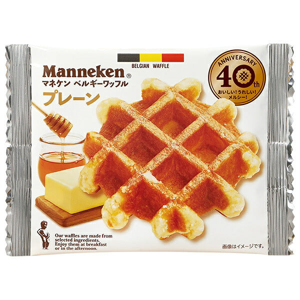 ローゼン マネケン ベルギーワッフル プレーン ×6個入【日本出荷】