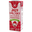 九州乳業 みどり いちごミルク 200ml紙パック×24本入【日本出荷】