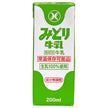 九州乳業 みどり牛乳 200ml紙パック×24本入【日本出荷】