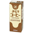 Kyushu Dairy Midori Coffee 200ml paper pack x 24 bottles [shipped in Japan]