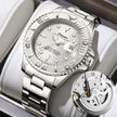 Submarine Automatic Mechanical Watch For Men – Gold & Silver Steel