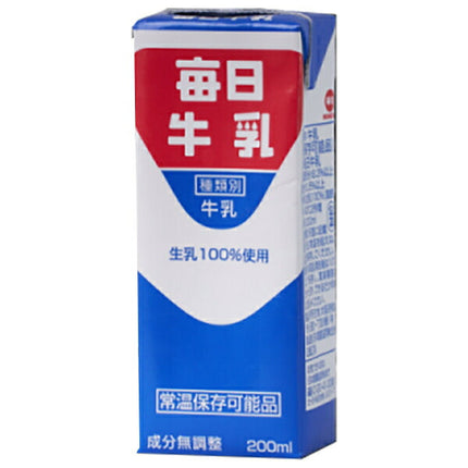 Mainichi Milk Mainichi Milk 200ml paper pack x 24 bottles [shipped in Japan]