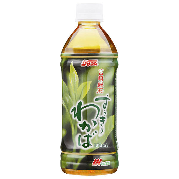 サンA 宮崎緑茶 すっきりわかば 500mlペットボトル×24本入