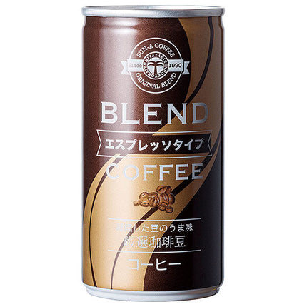 San A Espresso Blended Coffee 190g Can x 30 Cans 