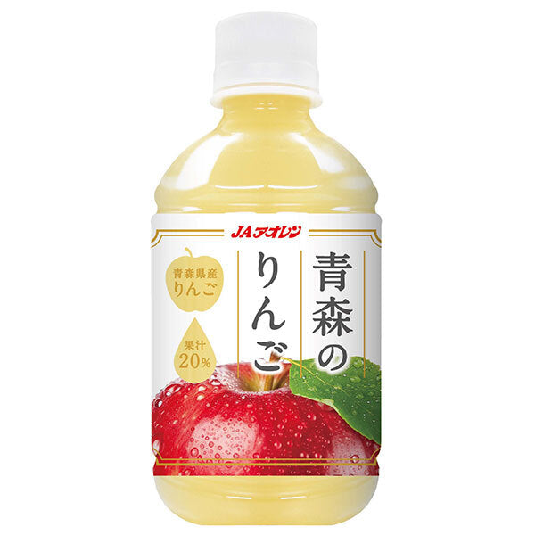 JAアオレン 青森のりんご 280mlPET×24本入【日本出荷】