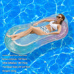 PVC Thick Sequins Wave Inflatable Floating Row