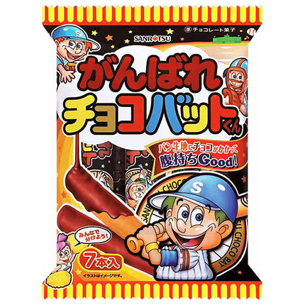 Sanritsu Seika Ganbare Chocobat-kun 7 bottles x 12 bags [shipped in Japan]