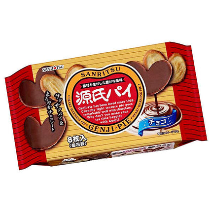 Sanritsu Seika Genji Pie Chocolate 8 pieces x 12 bags
