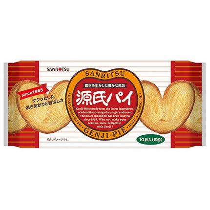 Sanritsu Seika Genji Pie 10 pieces x 12 bags [shipped in Japan]