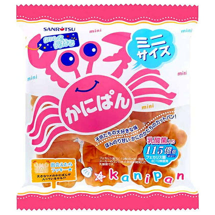 三立製菓 ミニかにぱん 80g×15袋入【日本出荷】