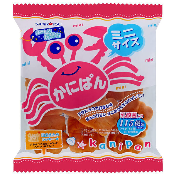 三立製菓 ミニかにぱん 80g×12袋入