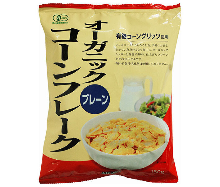 Muso Organic Corn Flakes Plain 150g x 16 pieces [Shipped in Japan]